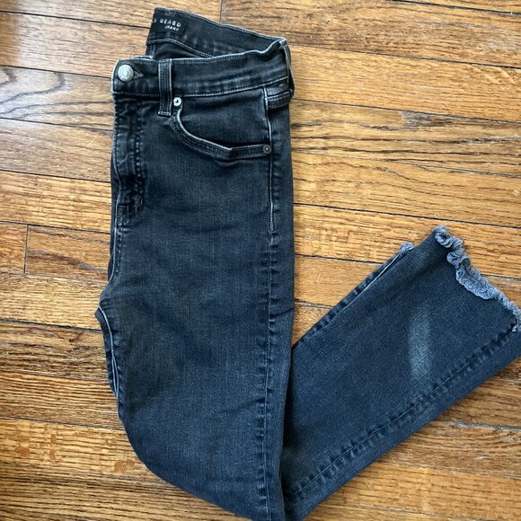 veronica beard high rise gray carley kick flare 27/4 - Picture 2 of 6